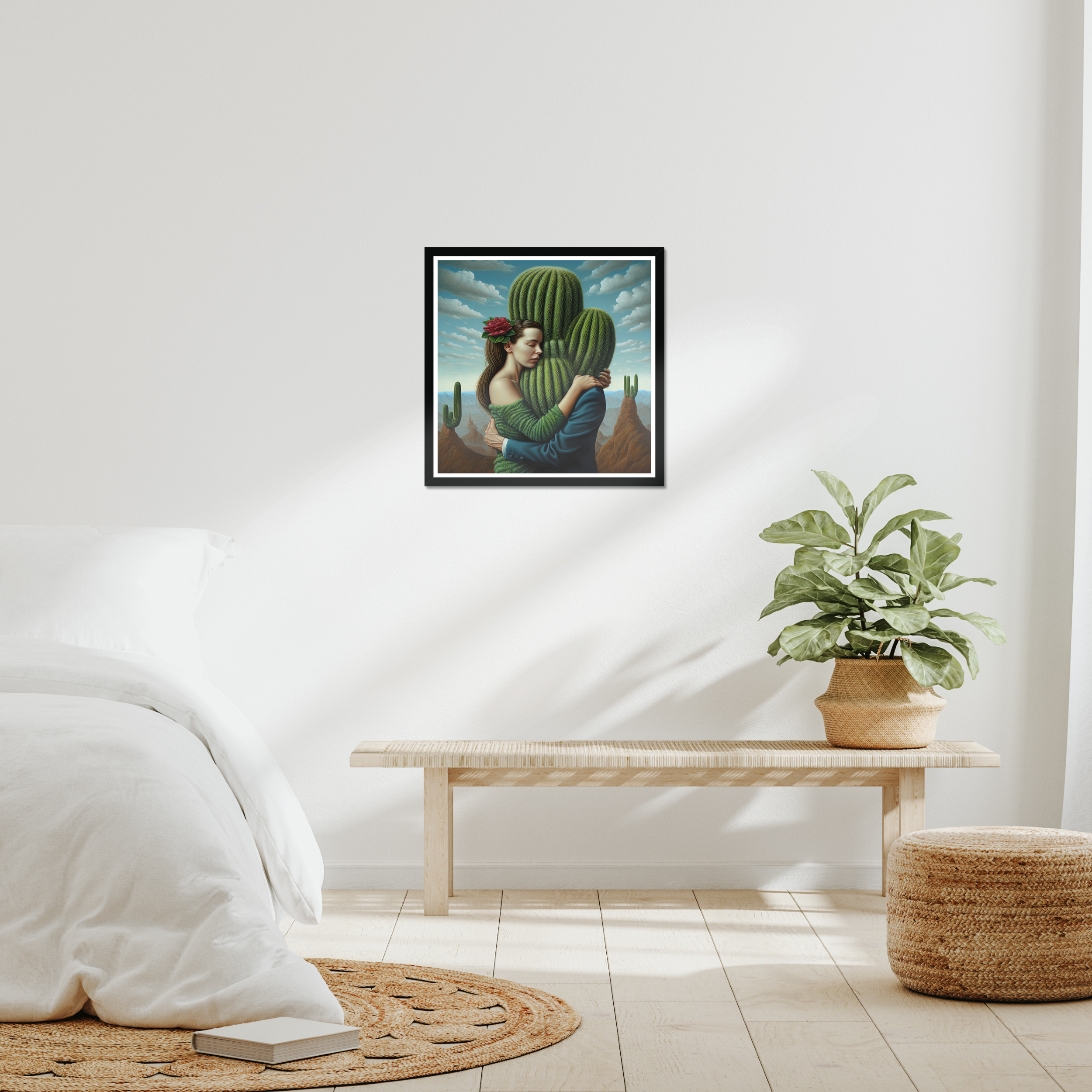 spiky devotion print surrealistly