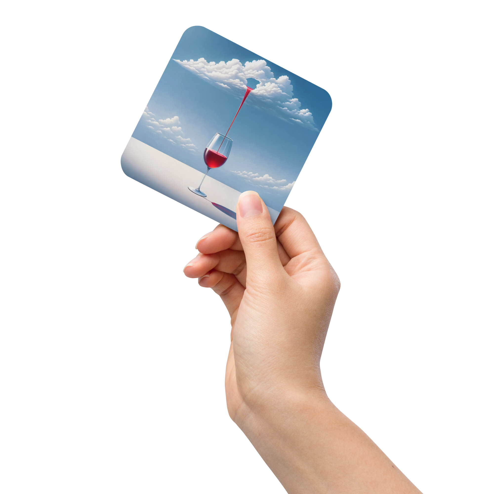 Cloud Sommelier - Cork-back coaster